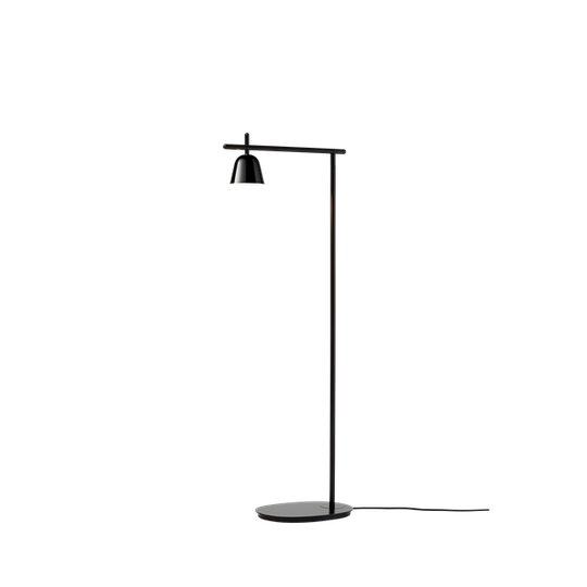 Parachilna Lighto P Golvlampa Mattsvart/Svart Krom