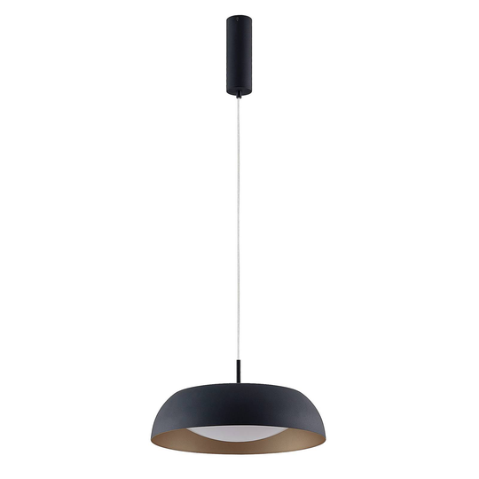 Arcchio Karuna LED-hänglampa, svart-guld