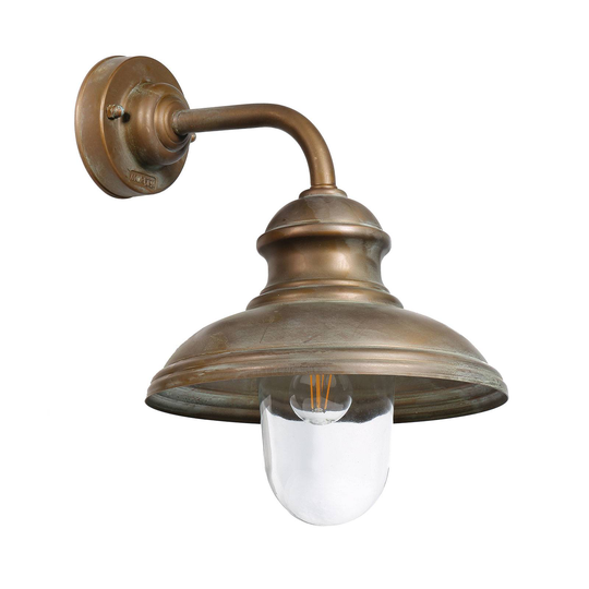 Utomhusvägglampa Little Mill 3350 mässing