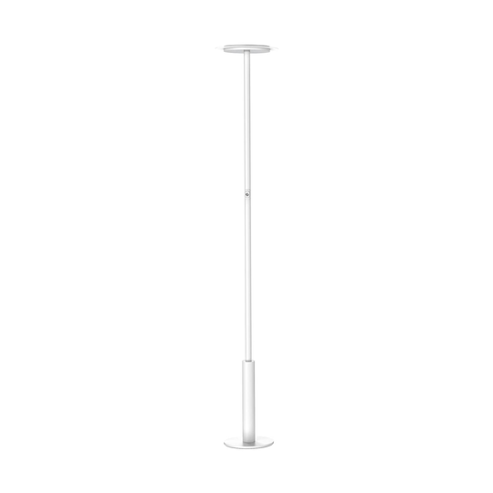 Arcchio Padoria LED-golvlampa, dimbar, vit