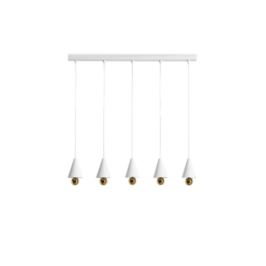 Petite Friture CHERRY LED Taklampa Linjär 5 St. Extra Liten Vit