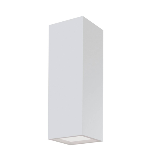 Vägglampa Parma av gips, 7 x 22 cm
