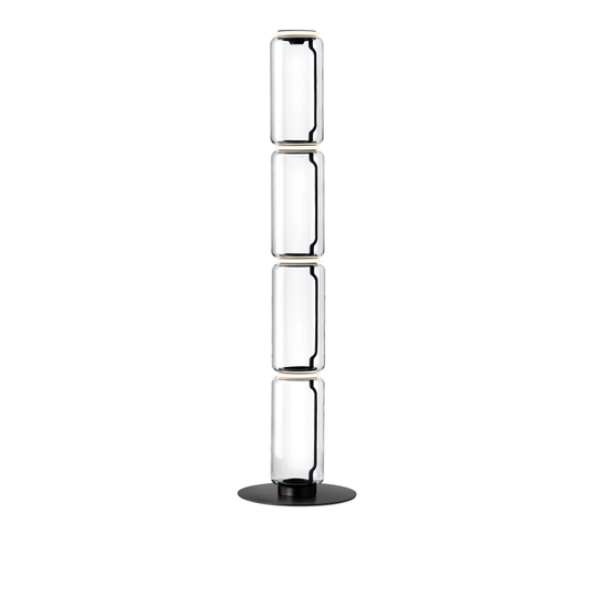 Noctambule Floor - 4 High Cylinders - Big Base - Black