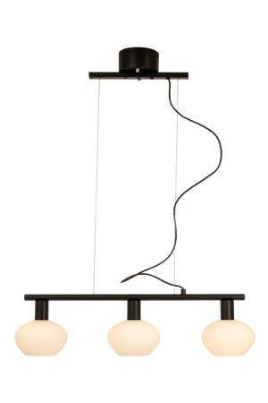 Bell Taklampa 3:A Rak Svart/Vit IP20