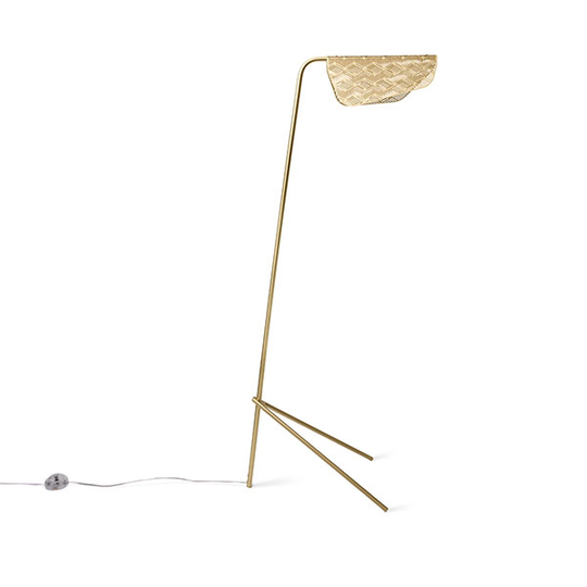 Petite Friture MEDITERRANEA Golvlampa Borstad Mässing