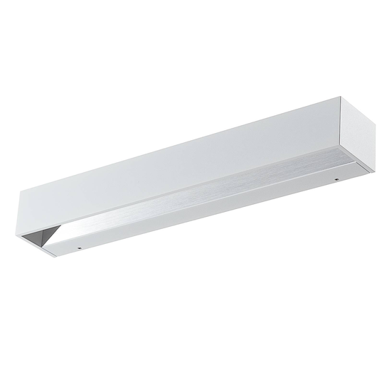 BEGA Studio Line vägglampa bred vit 50 cm
