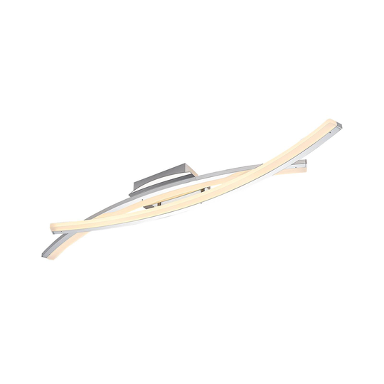 Lindby Elarit LED-taklampa, förkromad