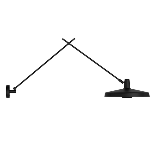 GRUPA Arigato vägglampa 140 cm Ø 45 cm svart