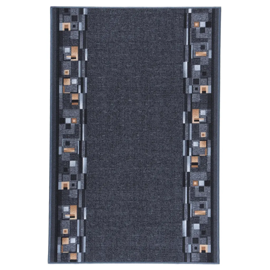 Gångmatta antracit 100x150 cm halkfri