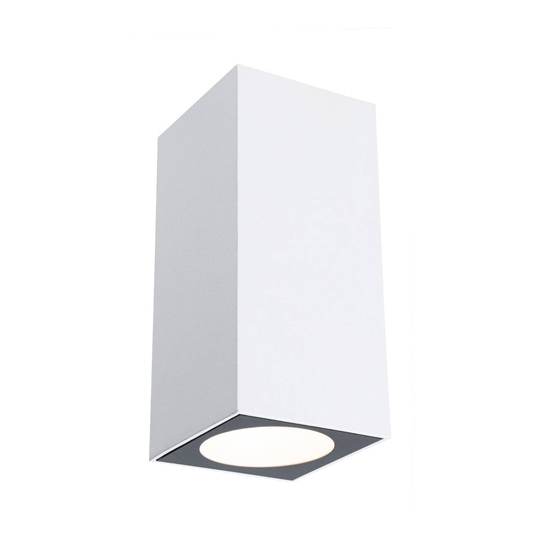 Paulmann Flame vägglampa 2 lampor 12,8cm vit