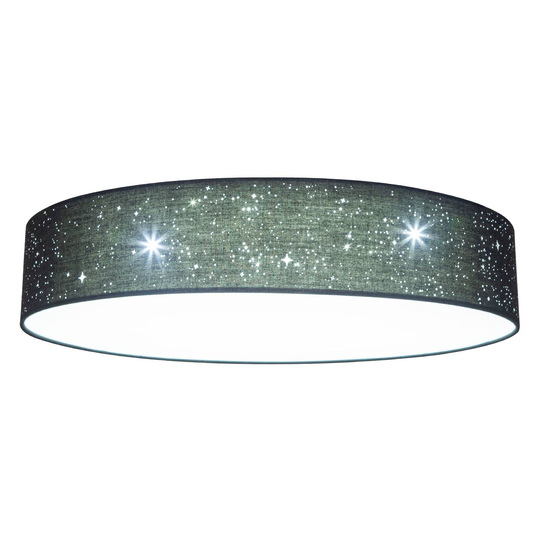Lindby Ellamina LED-taklampa, 60 cm, svart