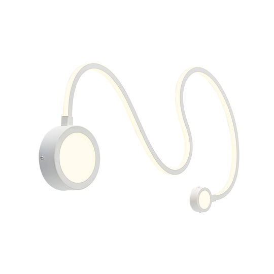 Lindby Rion LED-vägglampa, vit