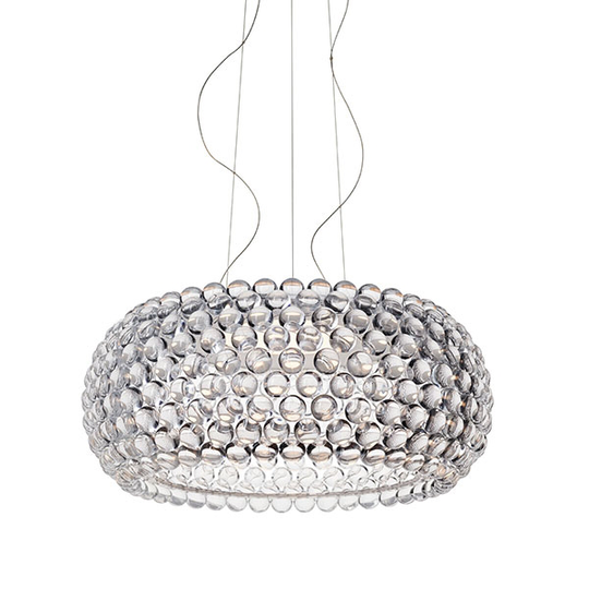 Foscarini Caboche Plus Taklampa Grande Dimbar Transparent