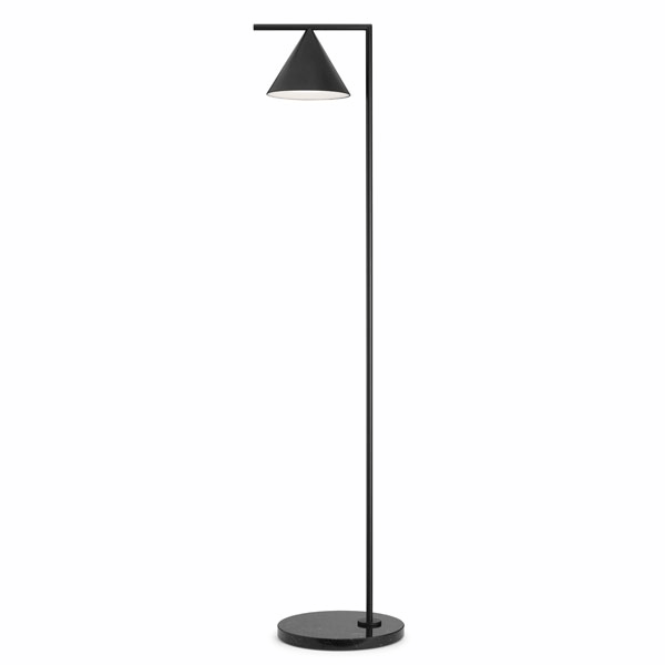 Flos Captain Flint Golvlampa Svart