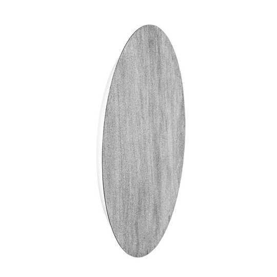 Escale Blade LED-vägglampa, betongoptik, Ø 59 cm