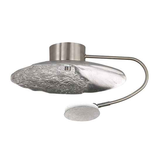 LED-taklampa Rennes fjärrkontroll, Ø 38cm