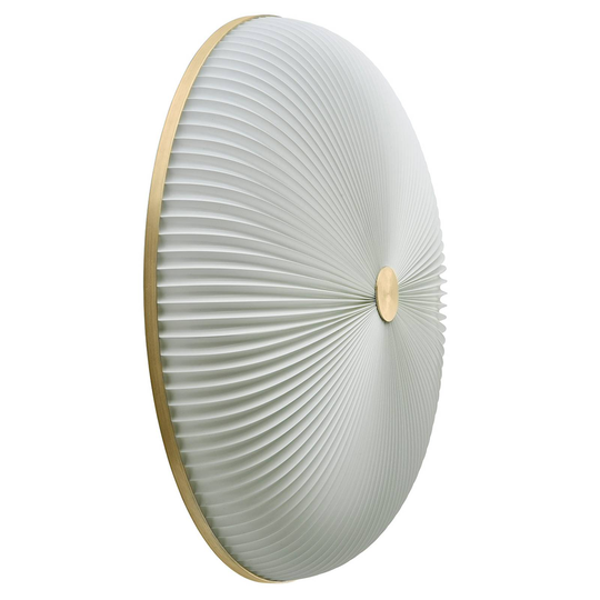 LE KLINT Lamella vägglampa guldfärgad 50 cm