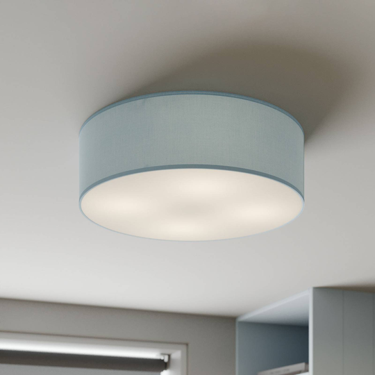 Taklampa Rondo, blå, Ø 45 cm
