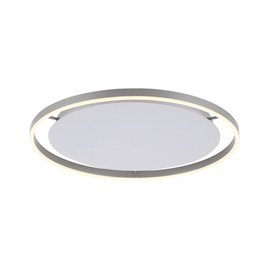 LED taklampa Ritus, Ø 58,5cm, aluminium