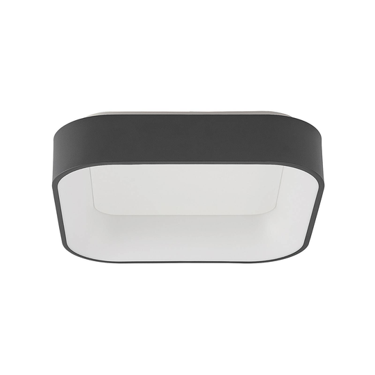 Arcchio Aleksi LED-taklampa, 45 cm, kantig