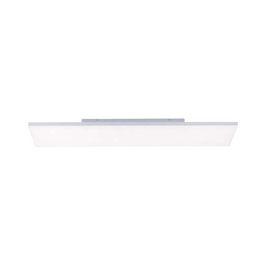 LED-taklampa Canvas justerbar vitfärg, 100 x 25 cm