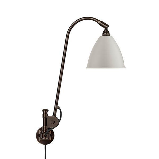 Bestlite BL6 Vägglampa Svart Mässing & Vit