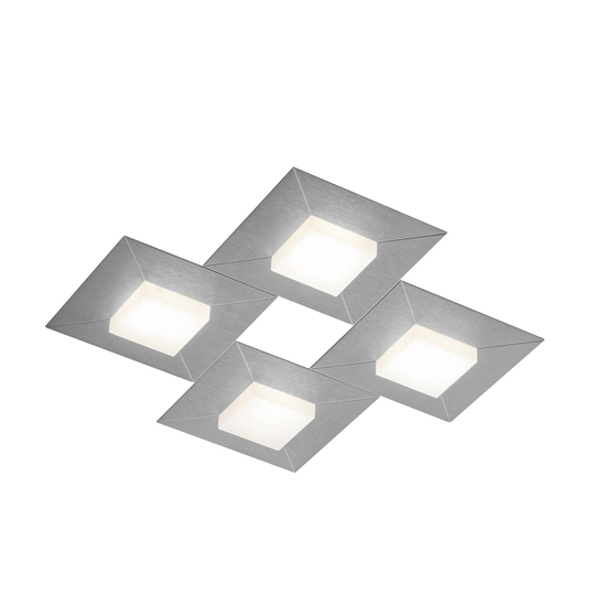 BANKAMP Diamond taklampa 42 x 42 cm, silver