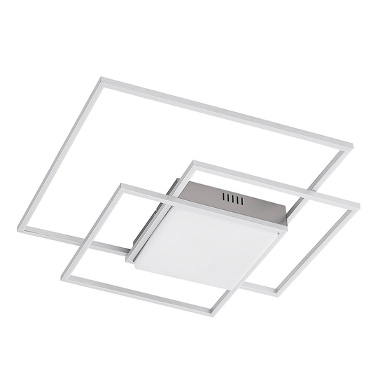 Lindby Nelinka LED-taklampa, nickel