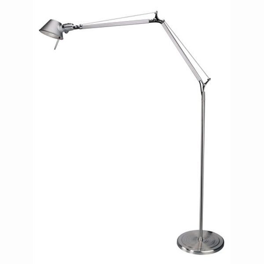 Artemide Tolomeo Golvlampa Aluminium