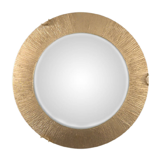 Vägglampa Moon Sun, guld, Ø 40 cm