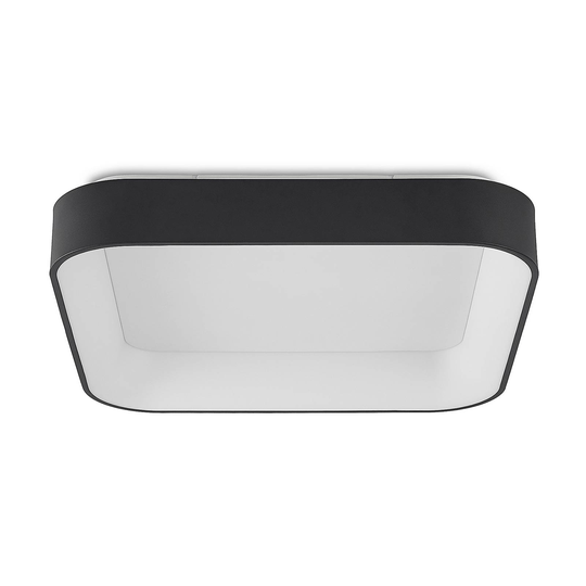 Arcchio Aleksi LED-taklampa, 60 cm, kantig