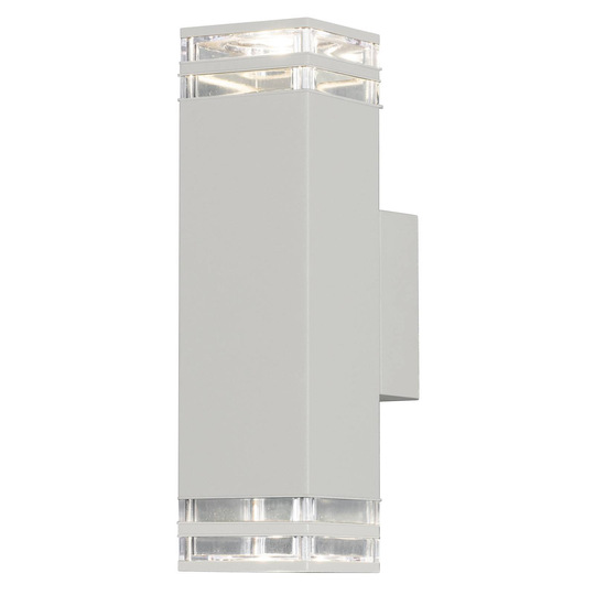 Utomhusvägglampa Pollux, up/down höjd 27,5 cm