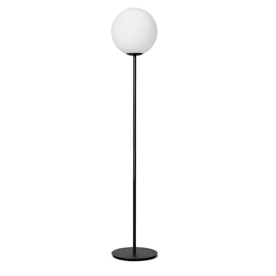 Golvlampa Jugen, svart/vit, 1 lampa