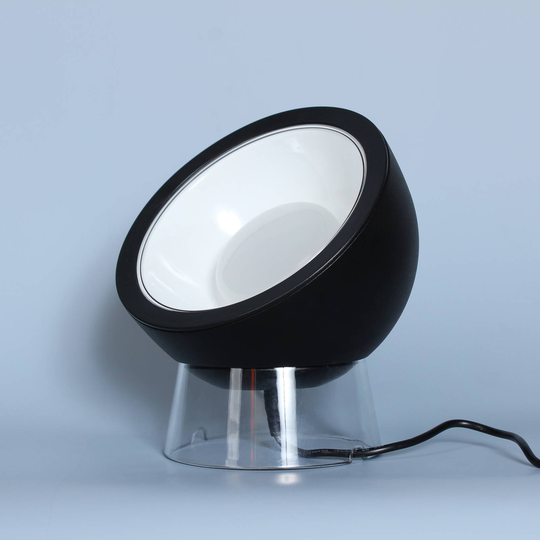 LED-bordslampa Globe med RGBW-funktion, svart