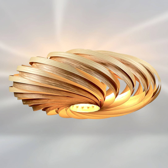 Gofurnit Veneria taklampa, ask, Ø 60 cm