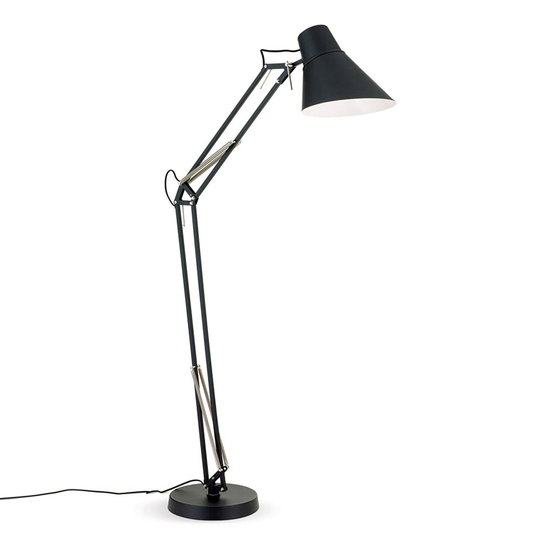 Golvlampa Bachelor med justerbara fogar