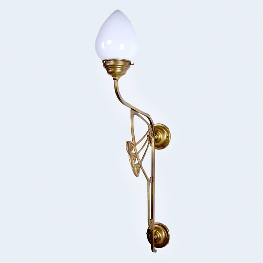 Vägglampa Luxor i jugendstil
