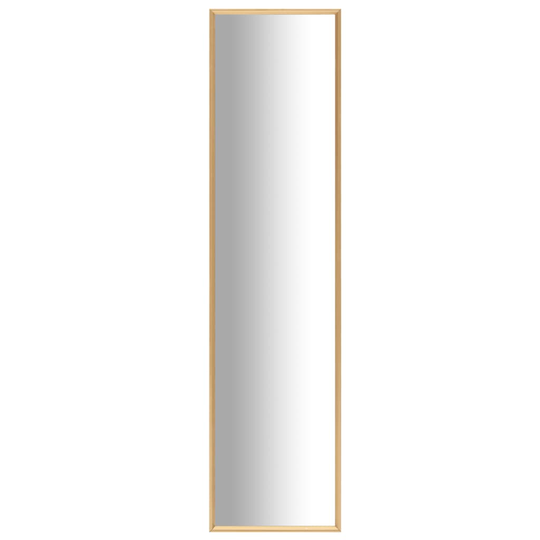vidaXL Spegel guld 120x30 cm