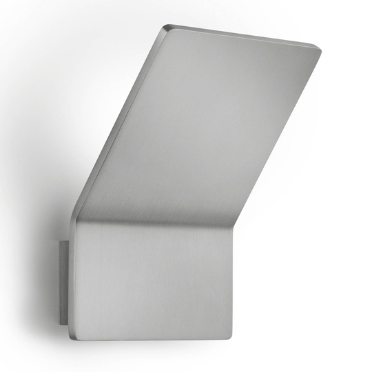 LED-vägglampa Ann-2, nickel, dimbar