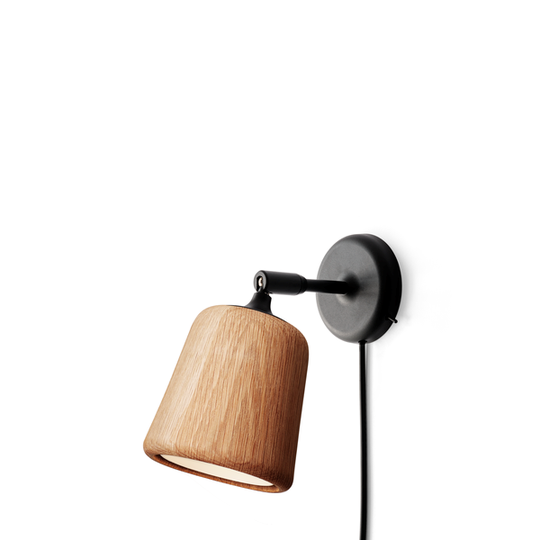 New Works Material Vägglampa Oak