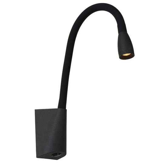 Böjbar LED-vägglampa Galen i svart