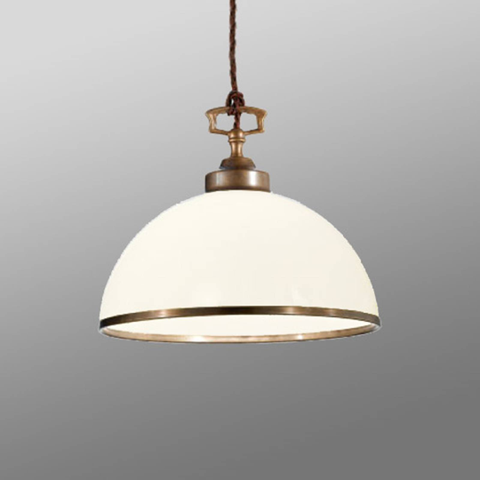Elegant taklampa La Botte, vit