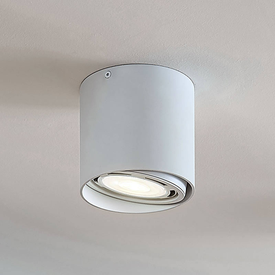 LED-downlight Rosalie 1 lampa rund vit
