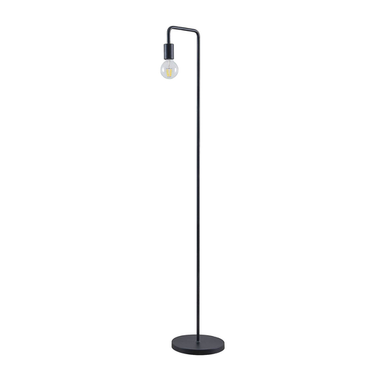 Lindby Erivana golvlampa, svart