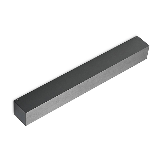 Arcchio Lengo LED-vägglampa CCT, 1 lampa, grafit