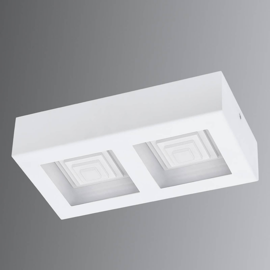 Ferreros - LED-taklampa med 2 lampor i vitt