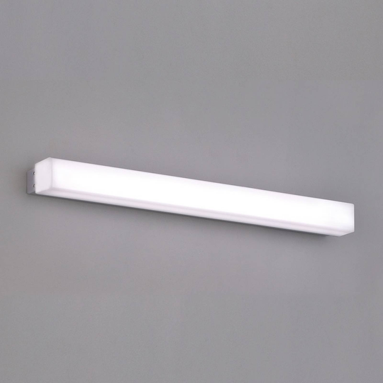 LED-badrumsvägglampa Box, 3 000 K, bredd 59 cm