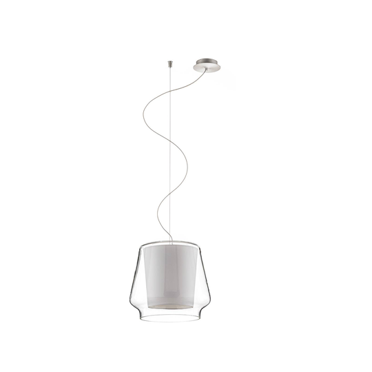 Casablanca Aleve S - elegant glaspendellampa
