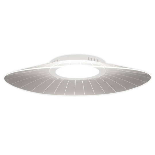 LED-taklampa Vela, vit, dimbar