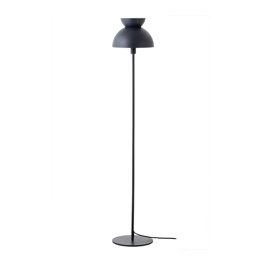 Frandsen Butterfly golvlampa blå trampbrytare